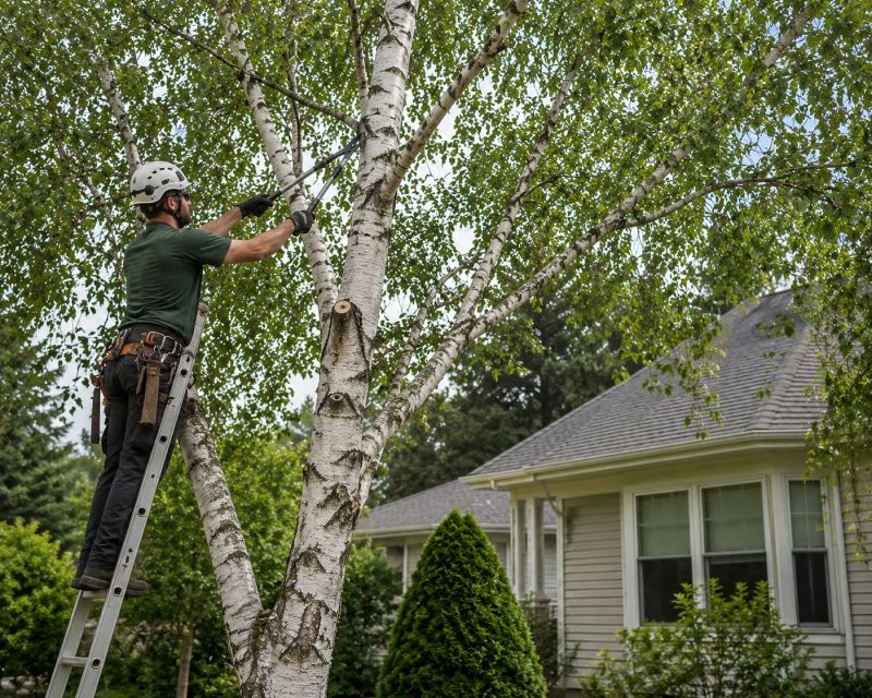 Japanese Maple Pruning in Doylestown, PA